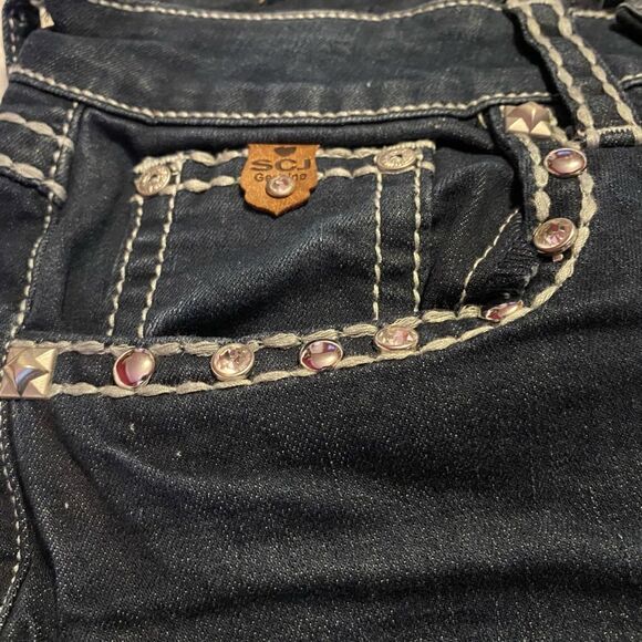 *NWT* Sexy Couture Size 5 Women’s Bedazzled Bootcut Jeans - Picture 2 of 9